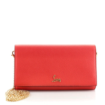 Christian Louboutin Boudoir Chain Wallet Leather