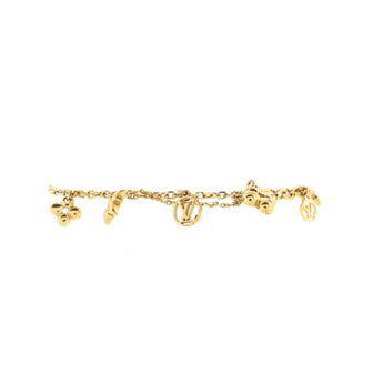 Louis Vuitton Blooming Strass Bracelet Gold in Metal with Gold