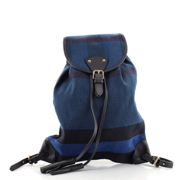 Burberry Chiltern Backpack House Check Canvas Medium