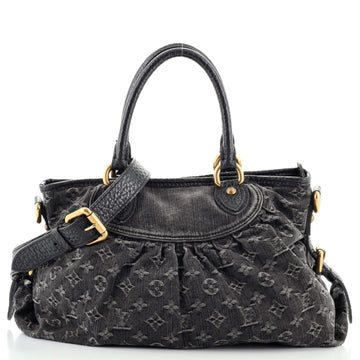 Louis Vuitton Neo Cabby Handbag Denim MM