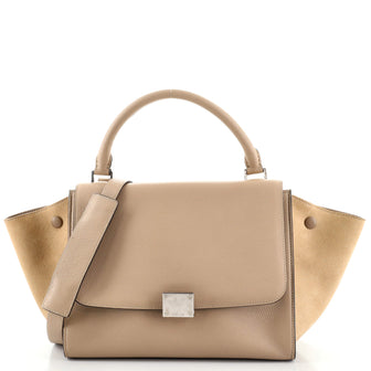 Celine Trapeze Bag Leather Small