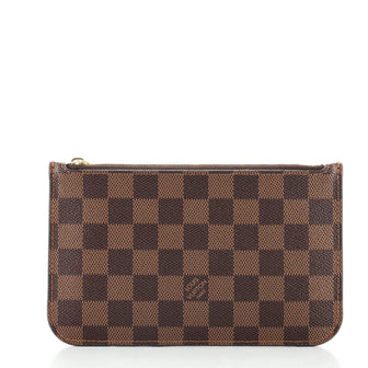 Louis Vuitton Neverfull Pochette Damier Small