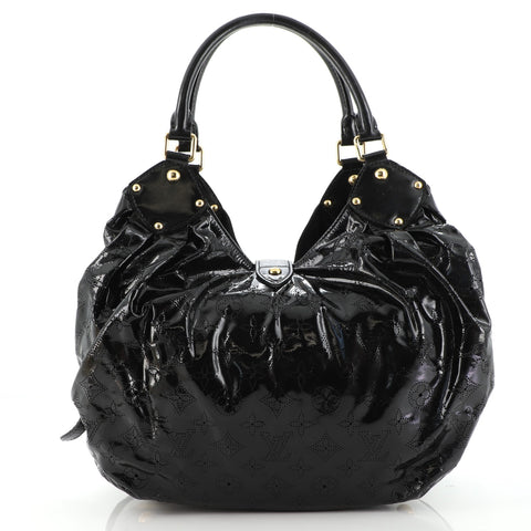 Louis Vuitton L Hobo Surya Leather Black 11748525