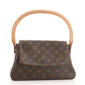 Louis Vuitton Looping Handbag Monogram Canvas Mini