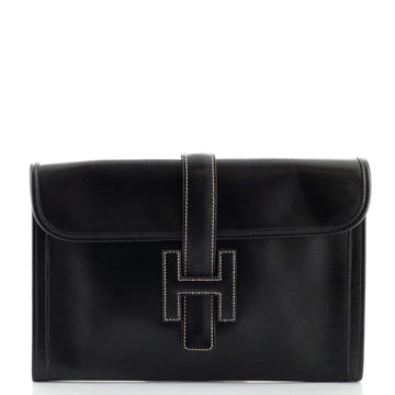 Hermes Jige Clutch Box Calf PM