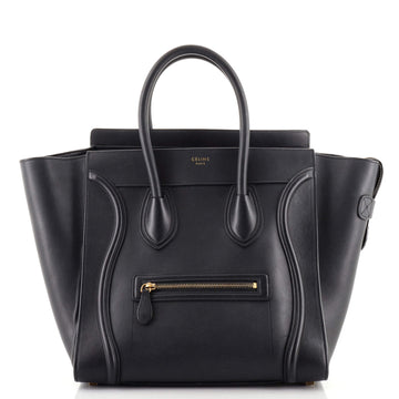 Celine Luggage Bag Smooth Leather Mini