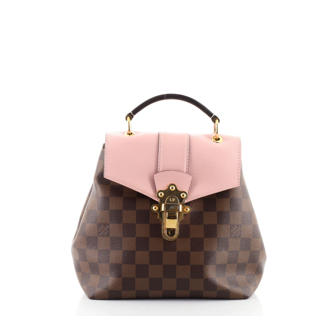 Louis Vuitton Clapton Backpack Pink Leather