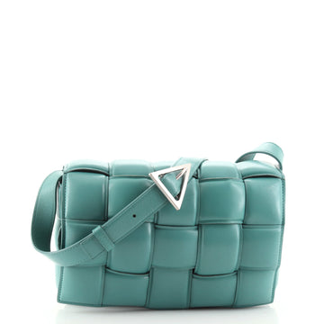 Bottega Veneta Cassette Crossbody Bag Padded Maxi Intrecciato Leather