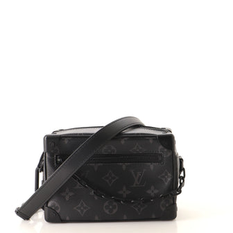 Louis Vuitton Soft Trunk Bag Monogram Eclipse Canvas Mini