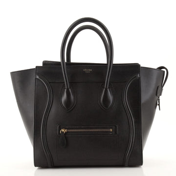 Celine Luggage Bag Smooth Leather Mini