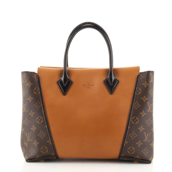 Louis Vuitton W Tote Monogram Canvas and Leather PM