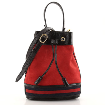 Gucci Ophidia Bucket Bag Suede Small