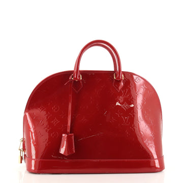 Louis Vuitton Alma Handbag Monogram Vernis GM