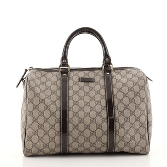 Gucci Joy Boston Bag GG Coated Canvas Medium