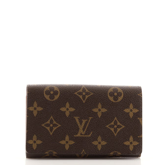Louis Vuitton Porte Monnaie Tresor Wallet Monogram Canvas