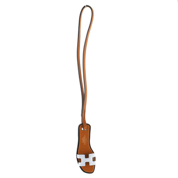 Hermes Oran Nano Bag Charm Leather
