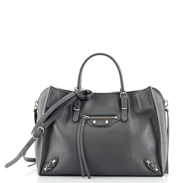 Balenciaga Papier A6 Zip Around Classic Studs Bag Leather
