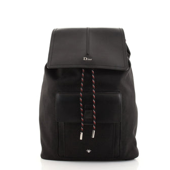 Christian Dior Motion Backpack Nylon and Leather Medium