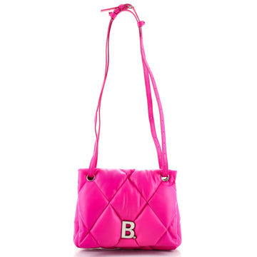 Balenciaga Touch Shoulder Bag Quilted Puffy Leather Medium