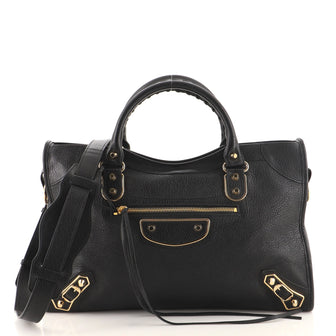 Balenciaga City Classic Metallic Edge Bag Leather Medium
