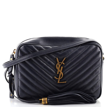 Saint Laurent Lou Camera Bag Matelasse Chevron Leather Small