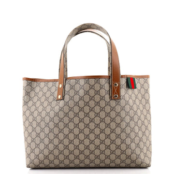 Gucci Web Loop Tote GG Coated Canvas Medium