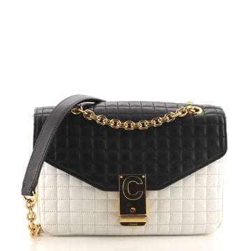 Celine C Bag Quilted Leather Medium