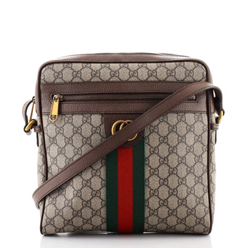 Gucci Ophidia Messenger Bag GG Coated Canvas Medium