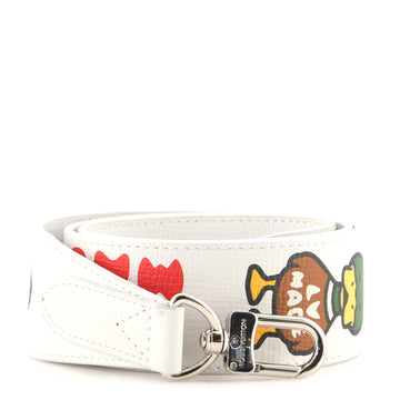 Louis Vuitton Nigo Bandouliere Shoulder Strap Printed Leather