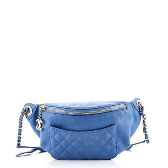 Chanel Bi Classic Waist Bag Quilted Lambskin