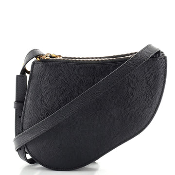 Christian Dior Saddle Triple Zip Crossbody Pouch Leather