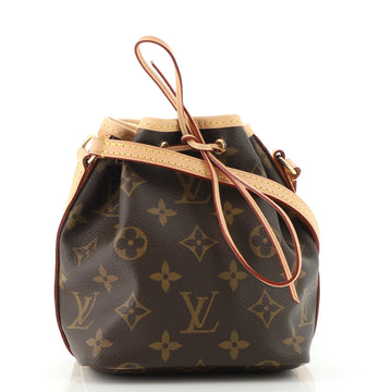 Louis Vuitton Noe Handbag Monogram Canvas Nano