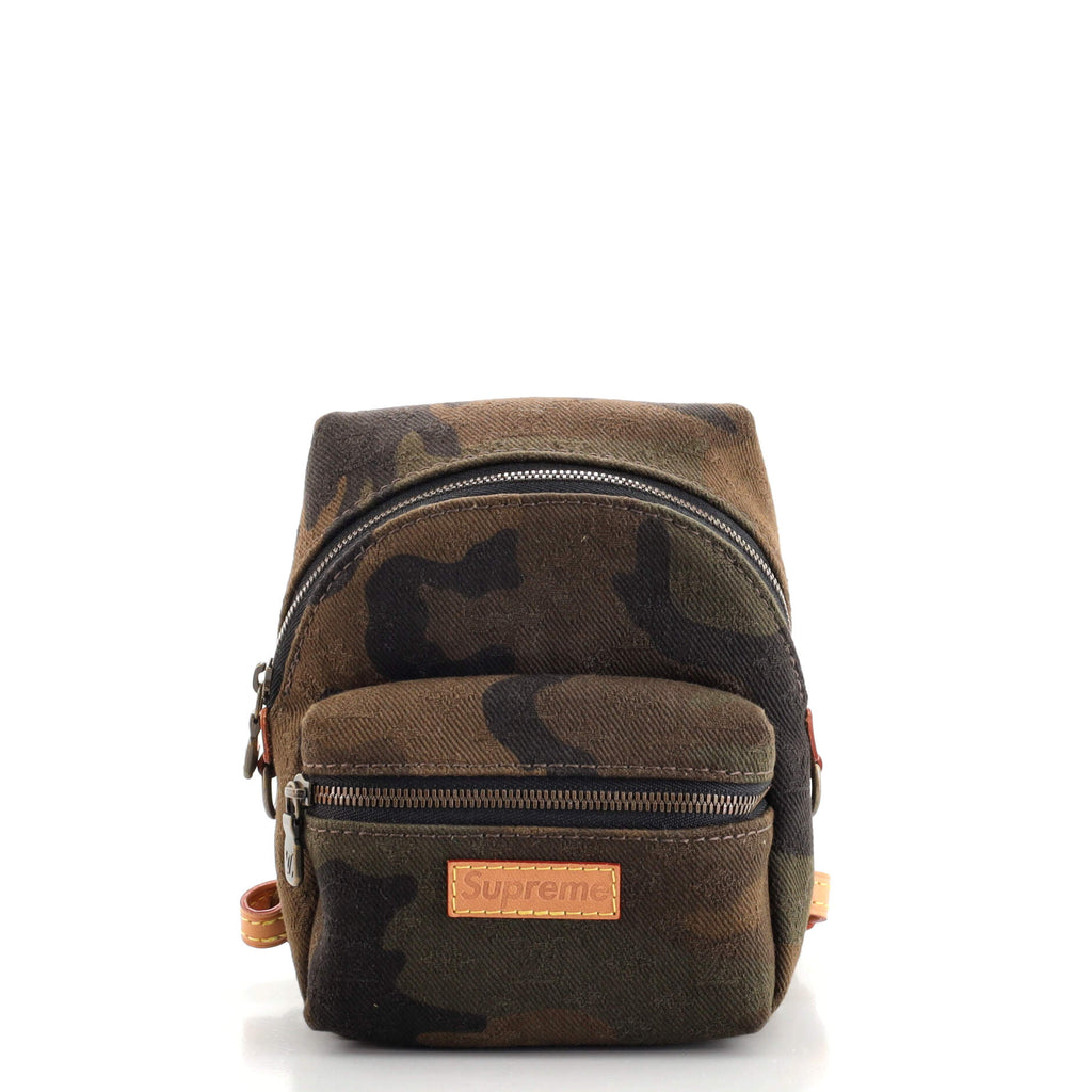 Louis Vuitton Apollo Backpack Limited Edition Supreme Camouflage Canvas Nano 117670 Louis Vuitton Apollo Backpack Limited Edition Supreme Camouflage Canvas Nano 117670