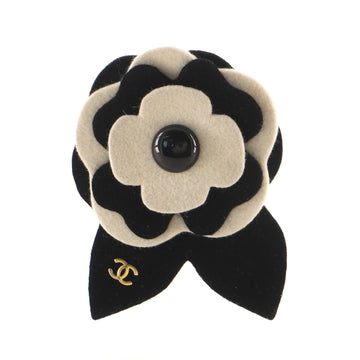 Chanel Camellia Brooch Felt