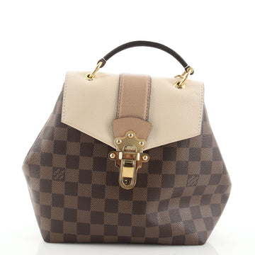 Louis Vuitton Clapton Backpack Damier and Leather