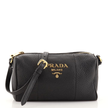 Prada Barrel Crossbody Bag Vitello Phenix Mini