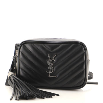 Saint Laurent Lou Camera Bag Matelasse Chevron Leather Mini