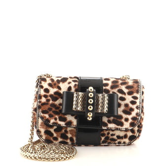 Christian Louboutin Sweet Charity Crossbody Bag Pony Hair Baby