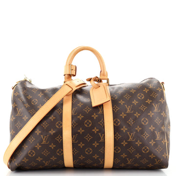 Louis Vuitton Keepall Bandouliere Bag Monogram Canvas 45