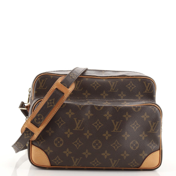 Louis Vuitton Nil Messenger Bag Monogram Canvas 28 Brown 221769161