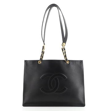 Chanel Vintage CC Chain Tote Lambskin XL