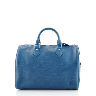 Louis Vuitton Speedy Handbag Epi Leather 30