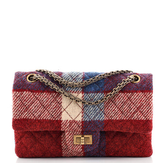 Chanel Reissue 2.55 Flap Bag Quilted Tweed 225