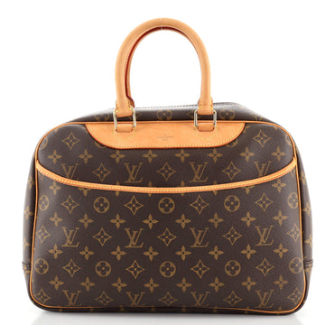 Louis Vuitton Deauville Handbag Monogram Canvas