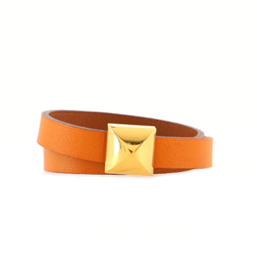 Hermes Medor Infini Double Wrap Bracelet Leather