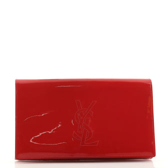 Saint Laurent Belle de Jour Clutch Patent Large