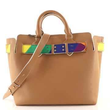 Burberry Belt Tote Leather Medium