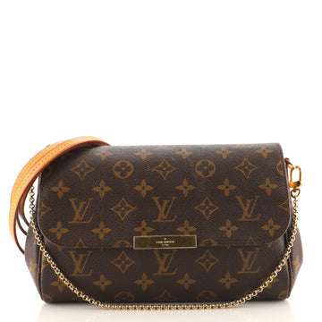 Louis Vuitton Favorite Handbag Monogram Canvas MM