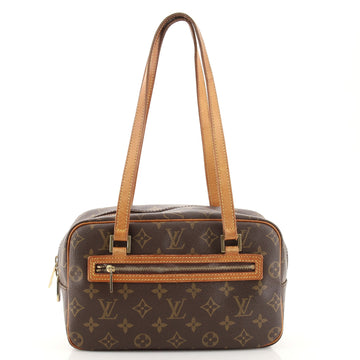 Louis Vuitton Cite Handbag Monogram Canvas MM