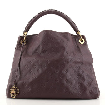 Louis Vuitton Artsy Handbag Monogram Empreinte Leather MM
